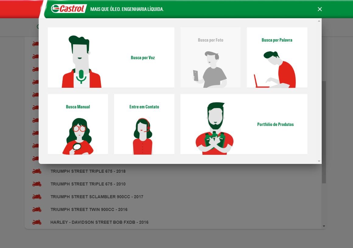 buscador inteligente Castrol