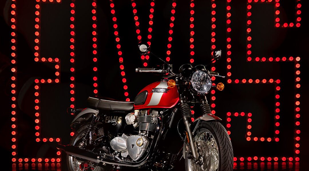 Triumph Bonneville T120 Elvis Presley