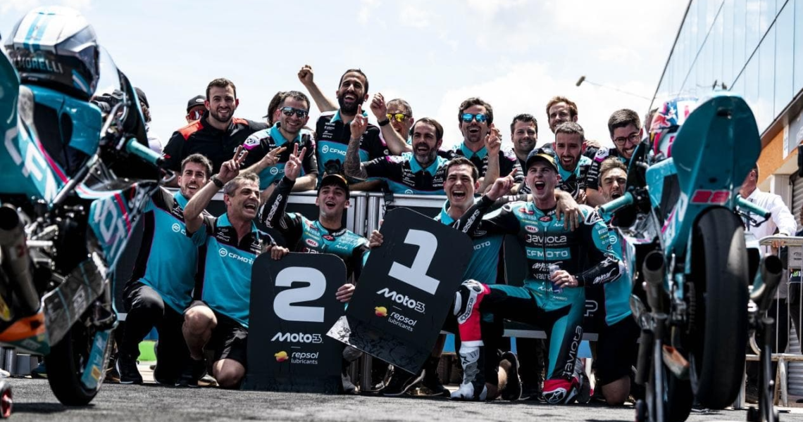 CFMOTO Aspar Team Domina GP do Brasil de MotoGP 2026